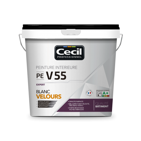 BLANC FINITION EXPERT VELOURS - PE V55 5L