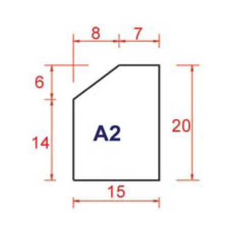 BORDURE DE TROTTOIR A2