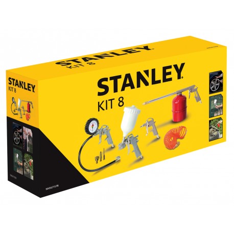 Stanley Kit 8 pièces soufflage - gonflage - peinture