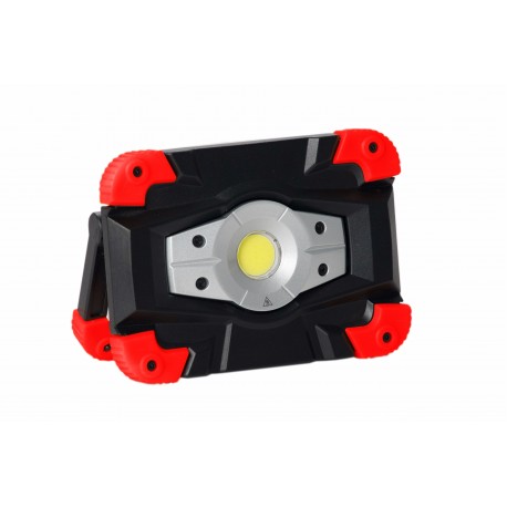 PROJECTEUR LED PORTABLE SUR BATTERIE 10W - PBC