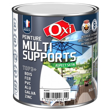 Peinture Multi-supports TOP3+ Blanc 0.5 L