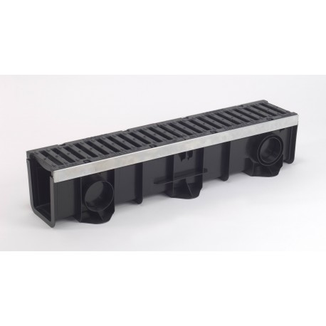 CANIVEAU DRAINYL PRO 150 + GRILLES FONTE