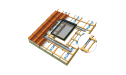 UNI Access : le chevêtre pour fenêtre de toit des solutions d'isolation Usystem