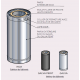 Conduit concentrique pour appareils à bois : EFFICIENCE