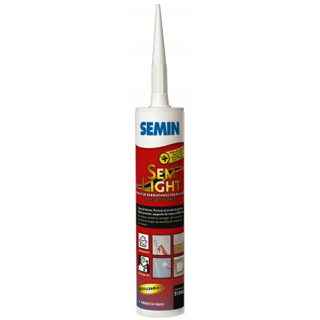 SEM-LIGHT enduit de rebouchage allégé en cartouche 310 ml