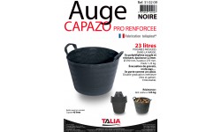 AUGE CAPAZO PRO NOIRE 23 LITRES RENFORCEE (Copie)