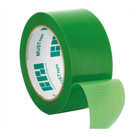 RUBAN MUST TAPE VERT - 50mm x 25m