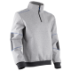 Sweat-shirt imper respirant Orcka gris chiné