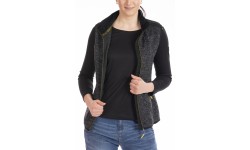 Gilet sans manches IVIE noir T.M