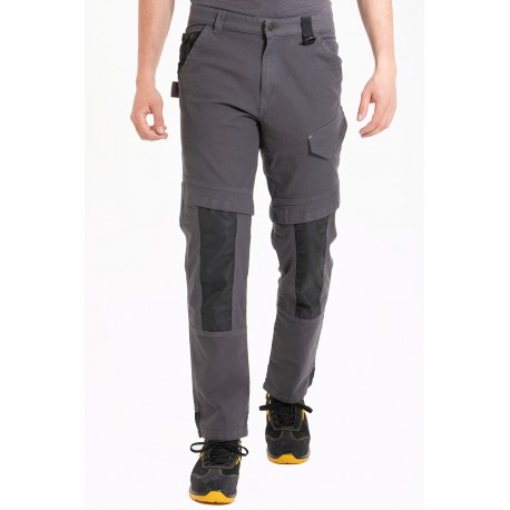 Pantalon coupe charpentier avec ouverture pour insertion de genouillères HARDY T.44