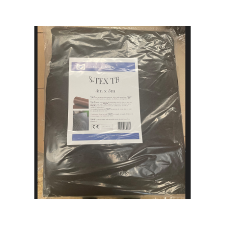 GEOTEXTILE S-TEX 4x5M Noir