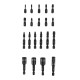 COFFRET EMBOUTS 20 Pièces + DOUILLES