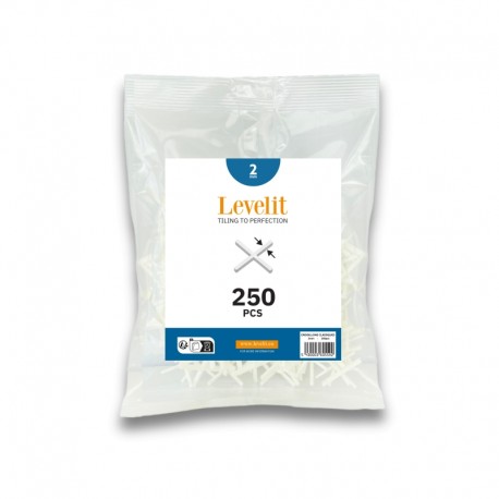 CROISILLONS CLASSIQUES EN X - 2 MM - 250 PCS