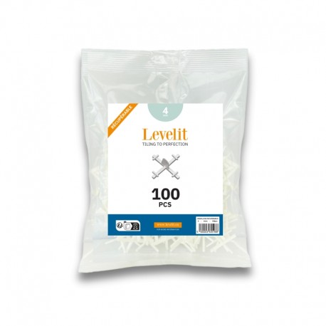 CROISILLONS RÉCUPÉRABLES EN X - 4 MM - 100 PCS