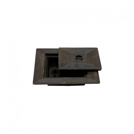 COUVERCLE FONTE DOUBLE 60X60CM