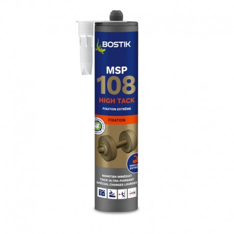 MSP 108 HIGH TACK CARTOUCHE 290 ML BLANC