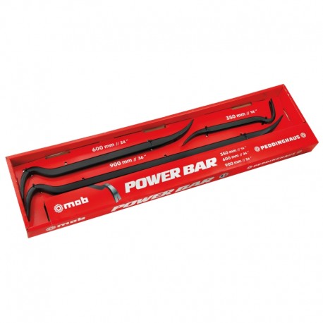 LOT 3 POWERBAR 350+600+900MM