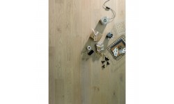 PREMIUM monolame P132 Chêne Blanchi Choix de bois Authentic Nuancé