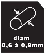 diam electrodes 0.6 0.9